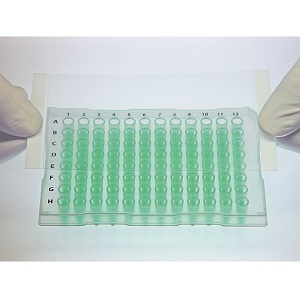 QPCR Adhesive films -POLYOLEFIN FILMS 50 -Sealing films, non-tacky, for qPCR